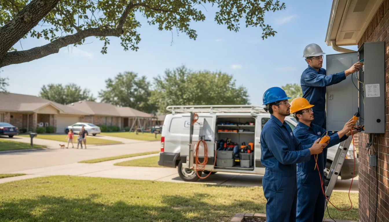 Certified electrician providing emergency electrical services in Curryville, PA